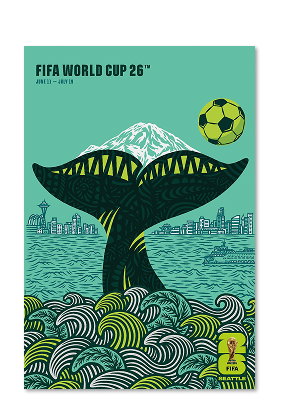 FIFA World Cup 2026 - Seattle Poster