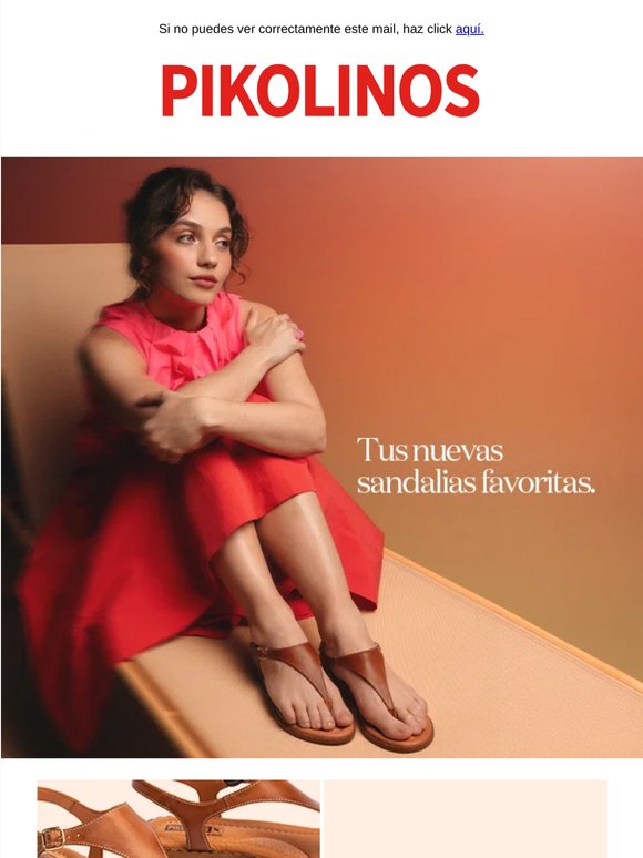 —, Tus nuevas sandalias favoritas.