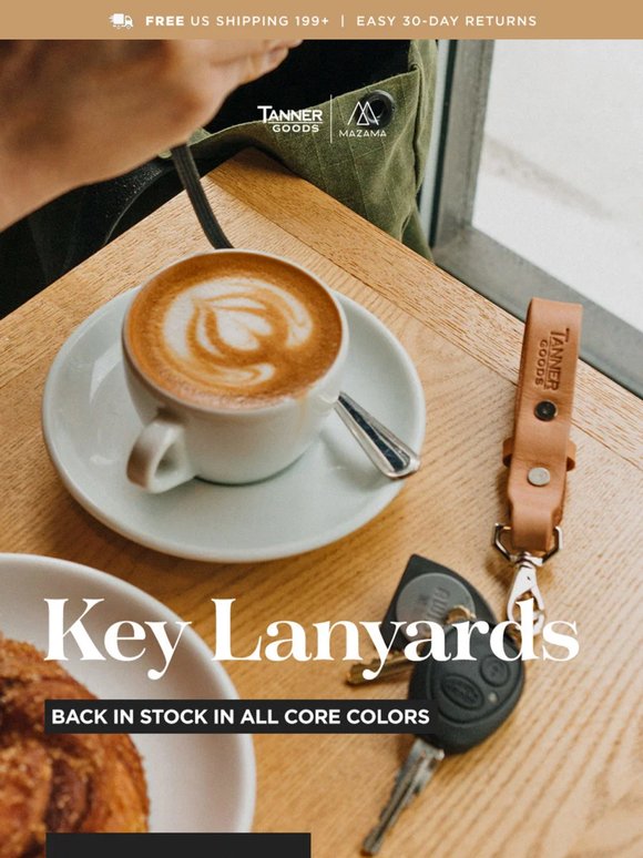 Back in Stock: Key Lanyards