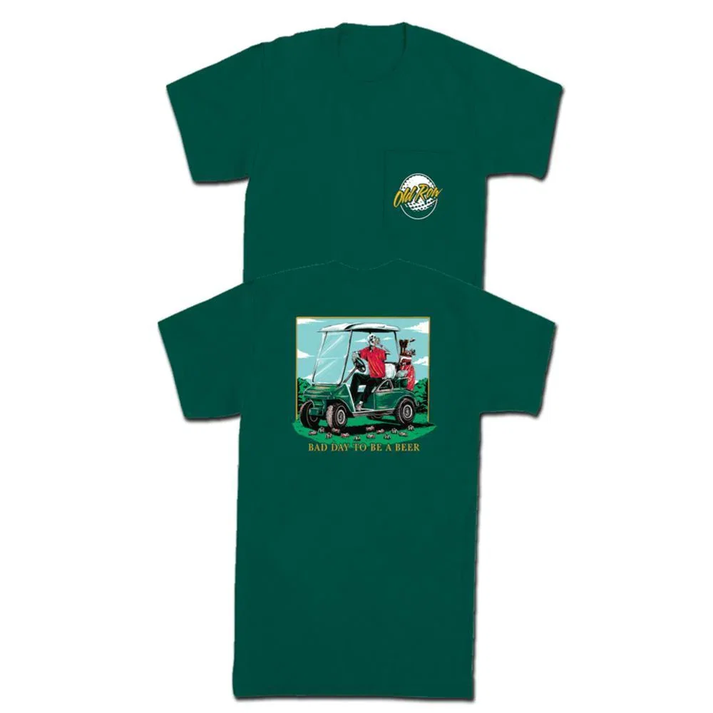 Image of Bad Day To Be A Beer Golf Pocket Tee