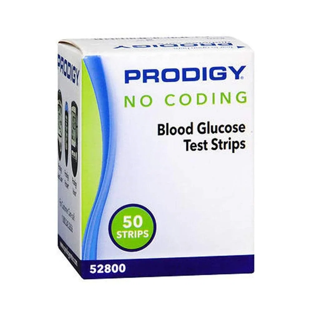 Image of Prodigy® Blood Glucose Test Strips 50 ct.