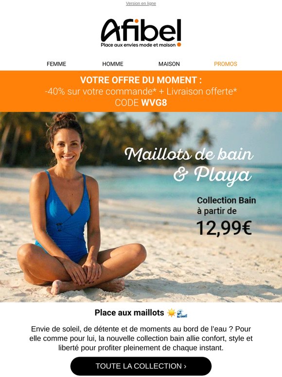 Collection Bain à partir de 12,99€