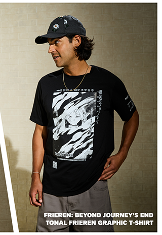 Frieren Beyond Journey's End Tonal Frieren Graphic T-Shirt