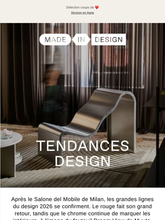 Optez pour les dernières tendances design !