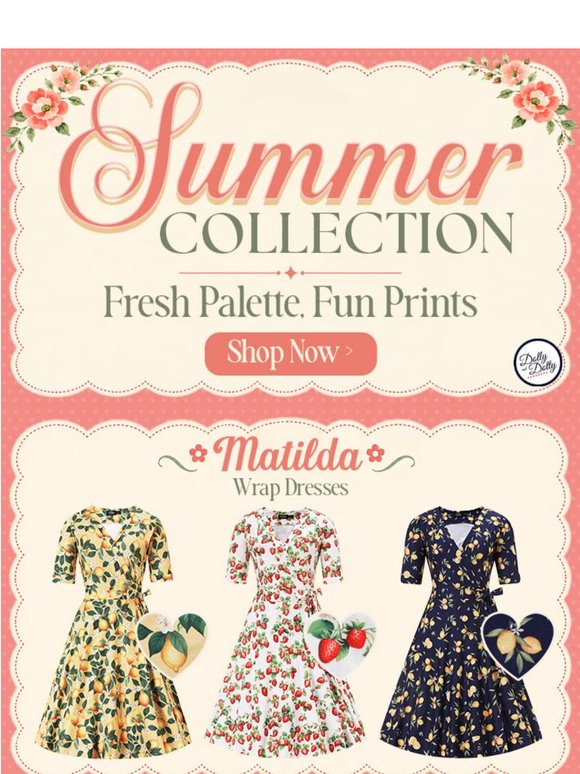 Fresh Colours, Fun Prints, Summer Sorted 🌸🍋🍓