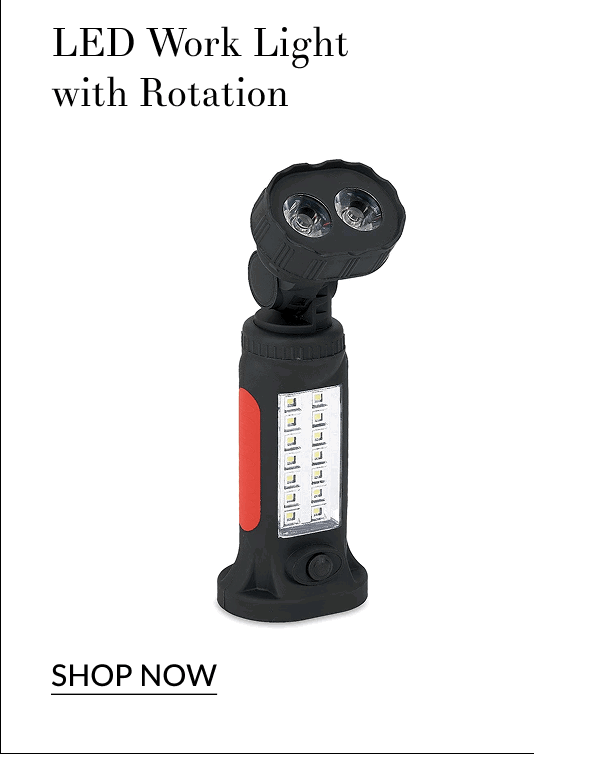 LED Work Light with Rotation [Click here to Shop Now]