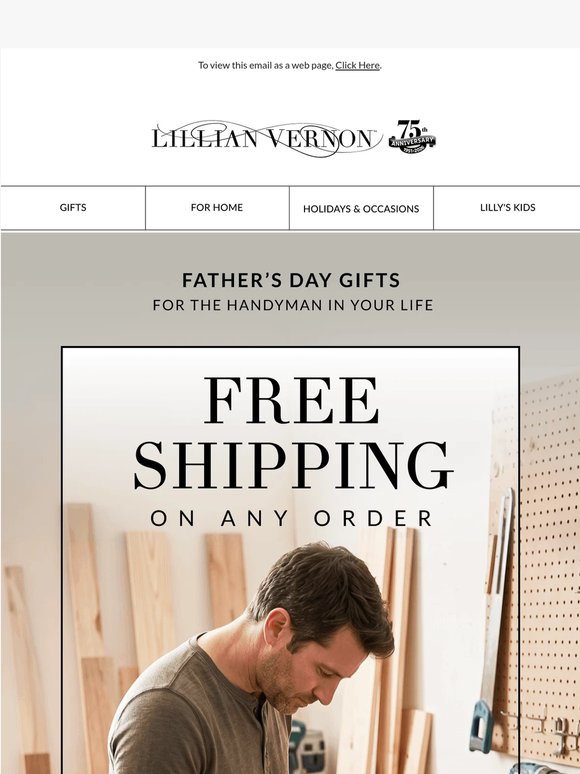 Free Shipping on Handyman favorites for Father's Day 🔧