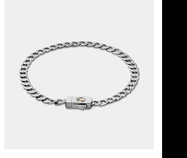 Insignia Sterling Silver Curb Chain Bracelet