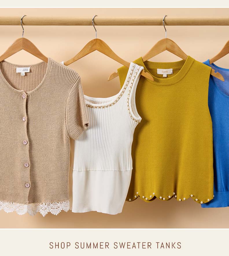 Shop Summer Sweater Tanks