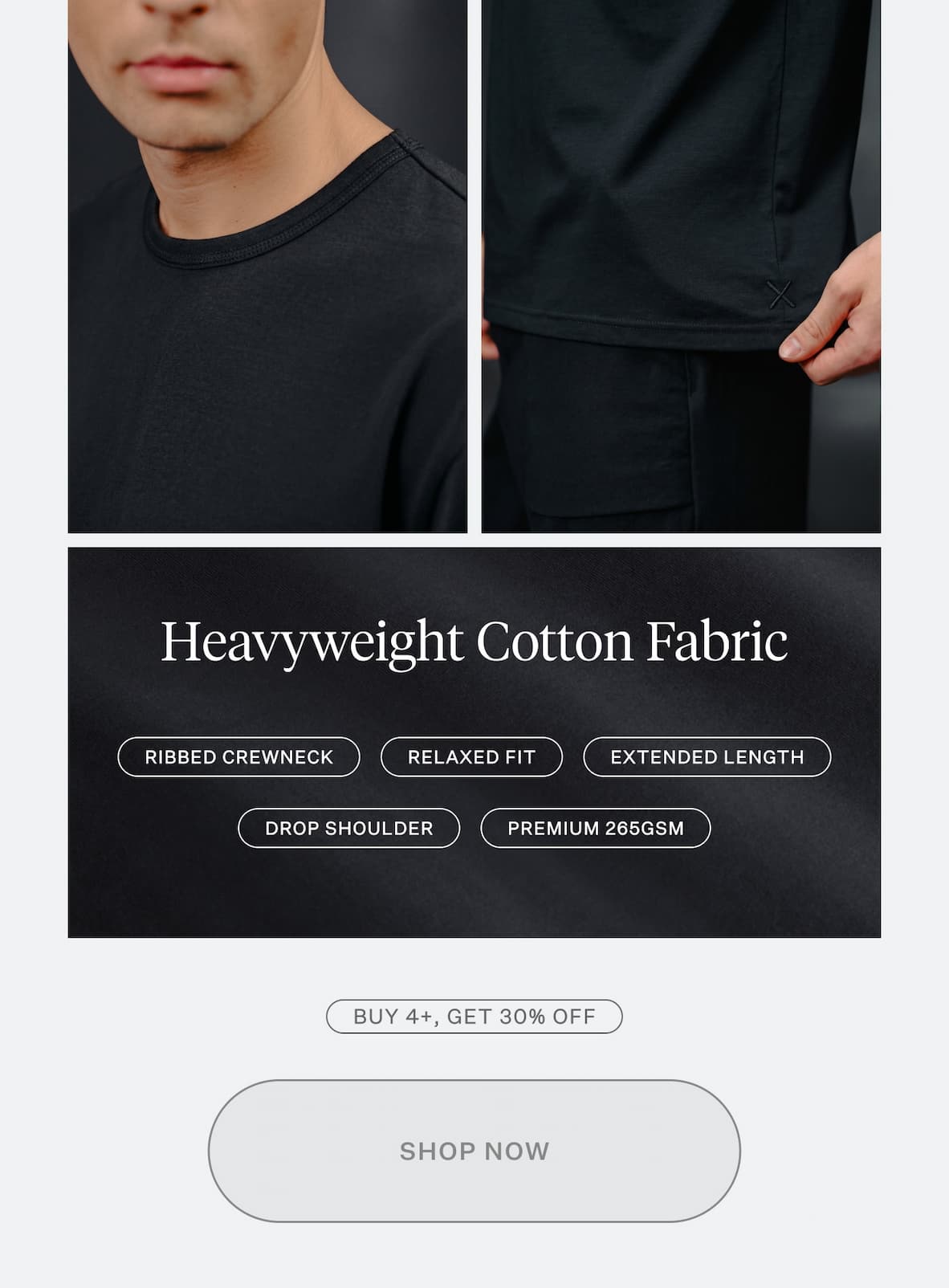 Shop Black Overtime Oversized Tee