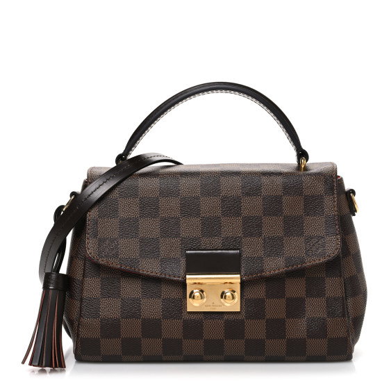 LOUIS VUITTON Damier Ebene Croisette