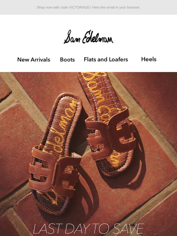 Last Chance for 20% Off Sitewide