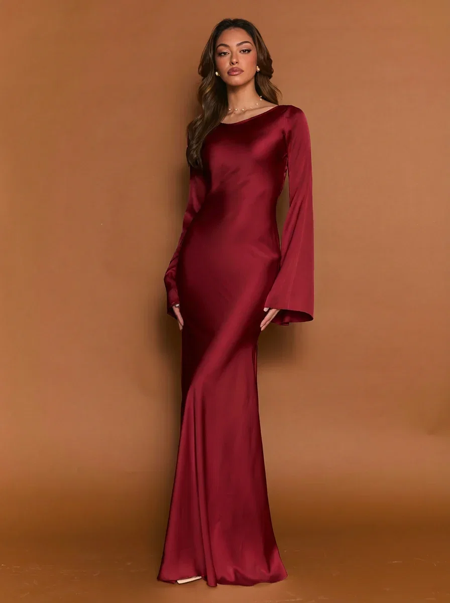 Image of Gamine Long Sleeve Dress