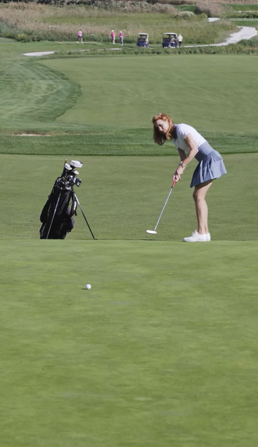 Long Uphill Putts