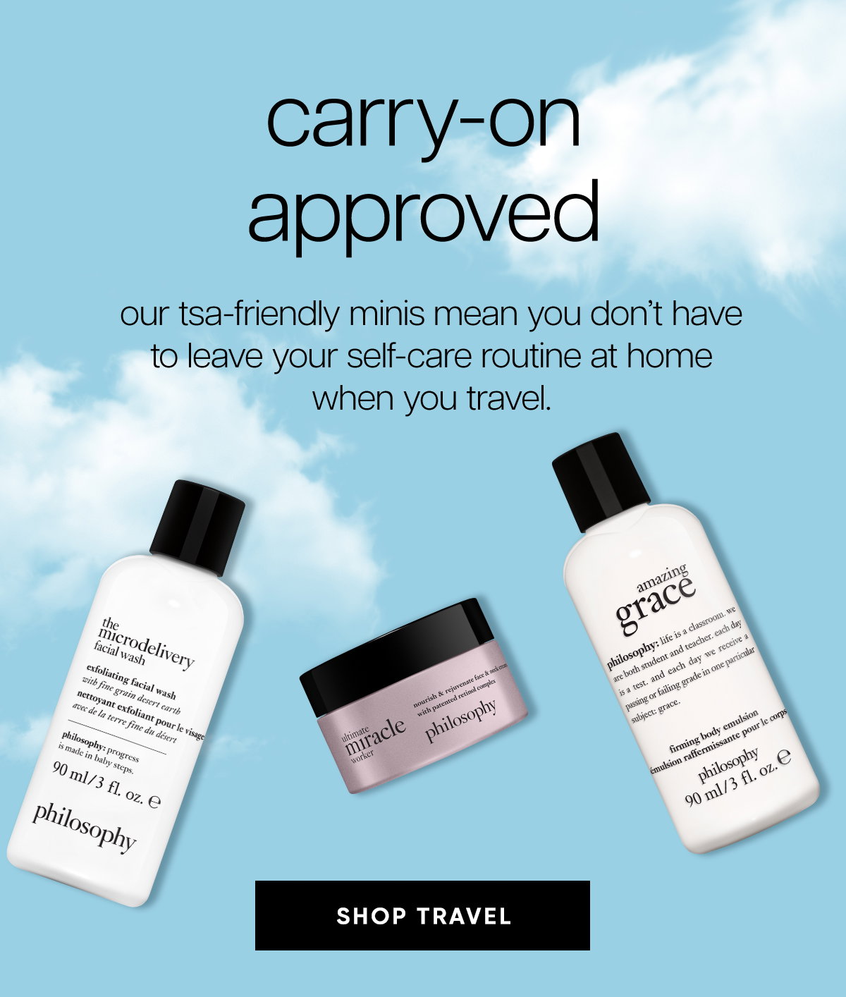 travel items