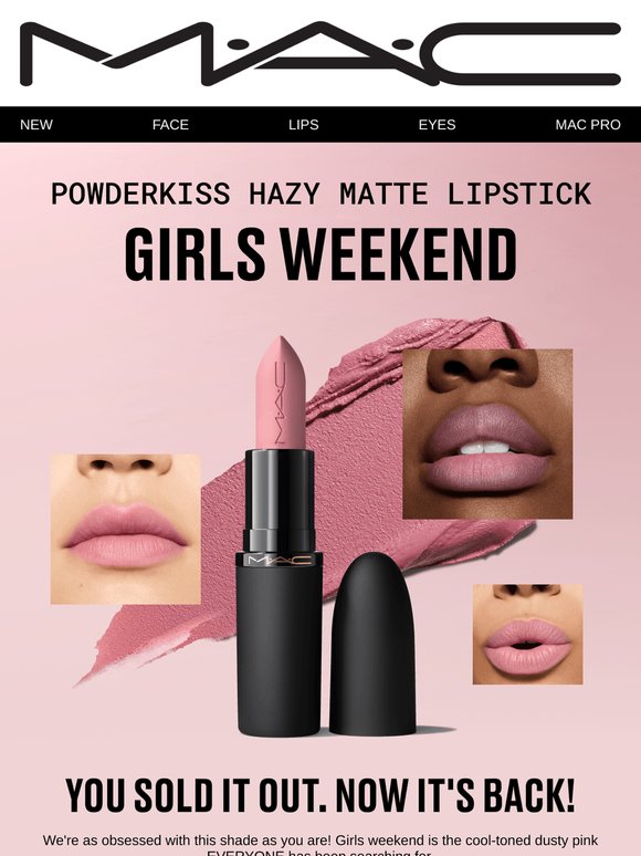 BACK IN STOCK: Girls Weekend 🩷