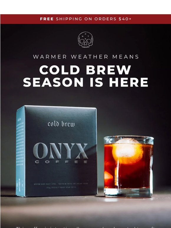 Cold Brew Season Is Here
