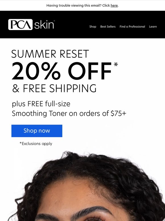 A full-size gift for your summer reset (plus, 20% off & free shipping)