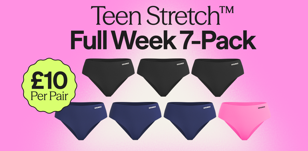 Teen Stretch™ Midi Brief 7-Pack