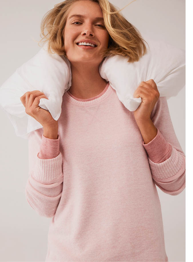 Brushed Long Sleeve Pyjama Top