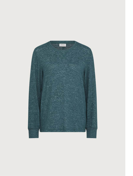 Brushed Long Sleeve Pyjama Top
