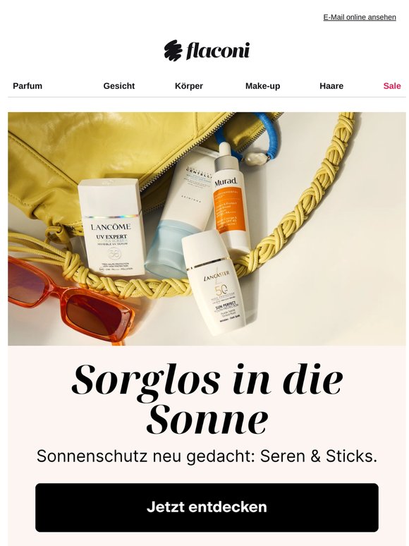 Sorglos in die Sonne ☀️