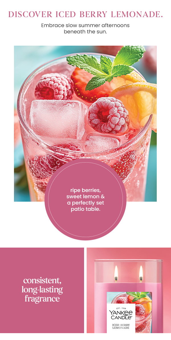 Iced Berry Lemonade