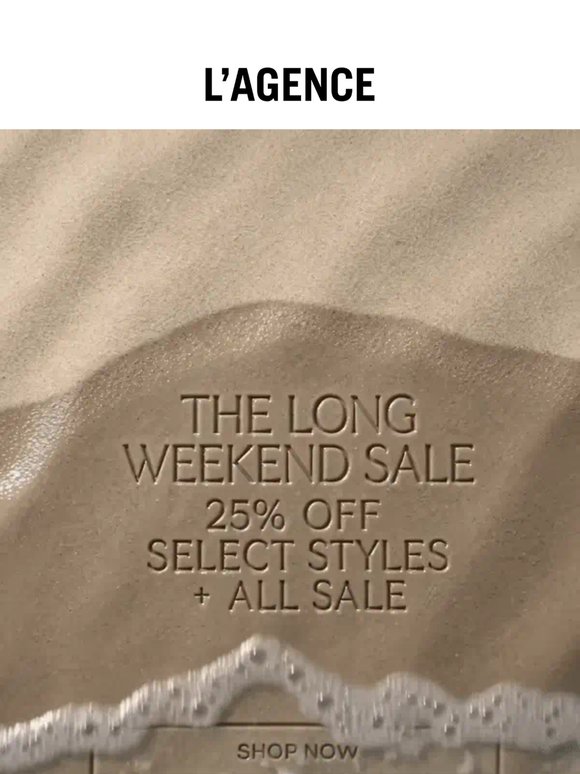 Early Access | 25% Off Select Styles + Sale
