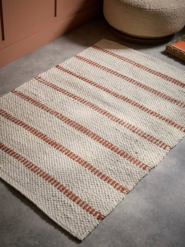 Striped Jute Rug