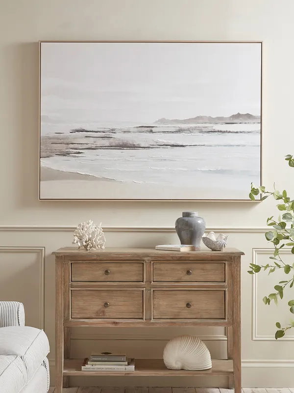 Shoreline Framed Canvas