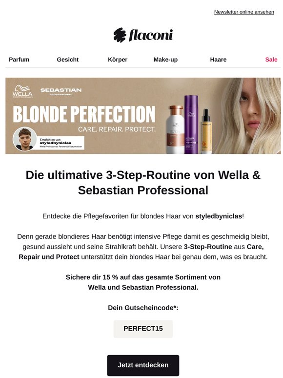 Entdecke deine 3-Step-Routine für perfektes Blond ✨