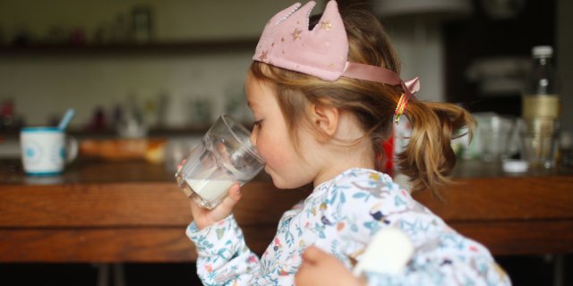 Verre de lait