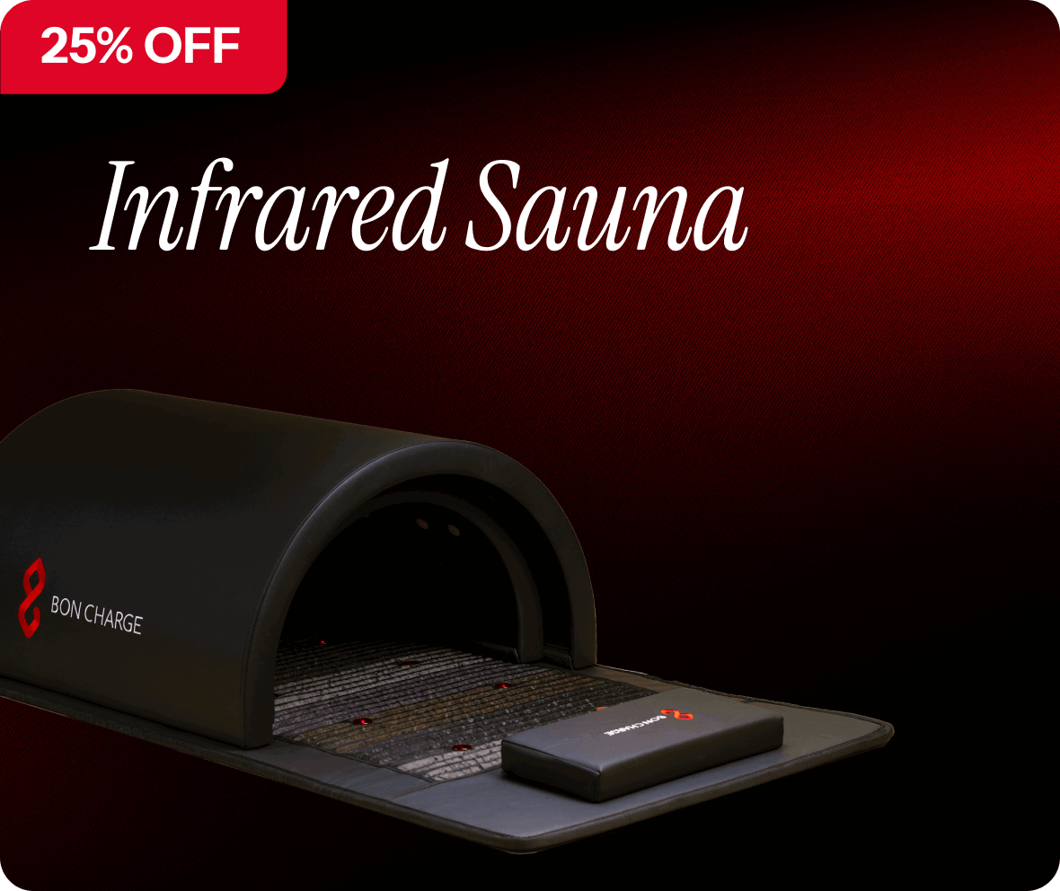 25% off. Infrared Sauna
