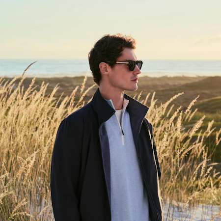 Men's Reversible Blouson Jacket