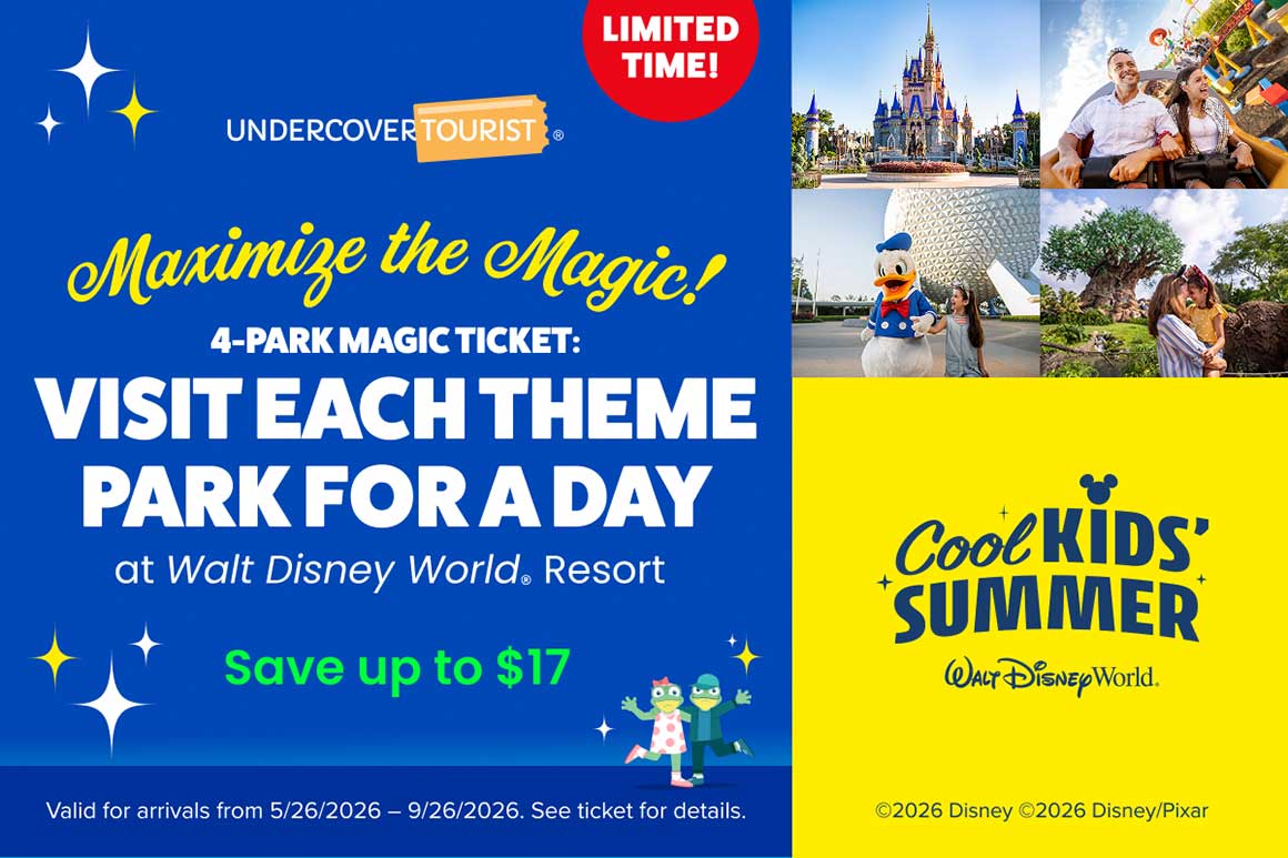 Disney World 4-Park Magic Summer Ticket