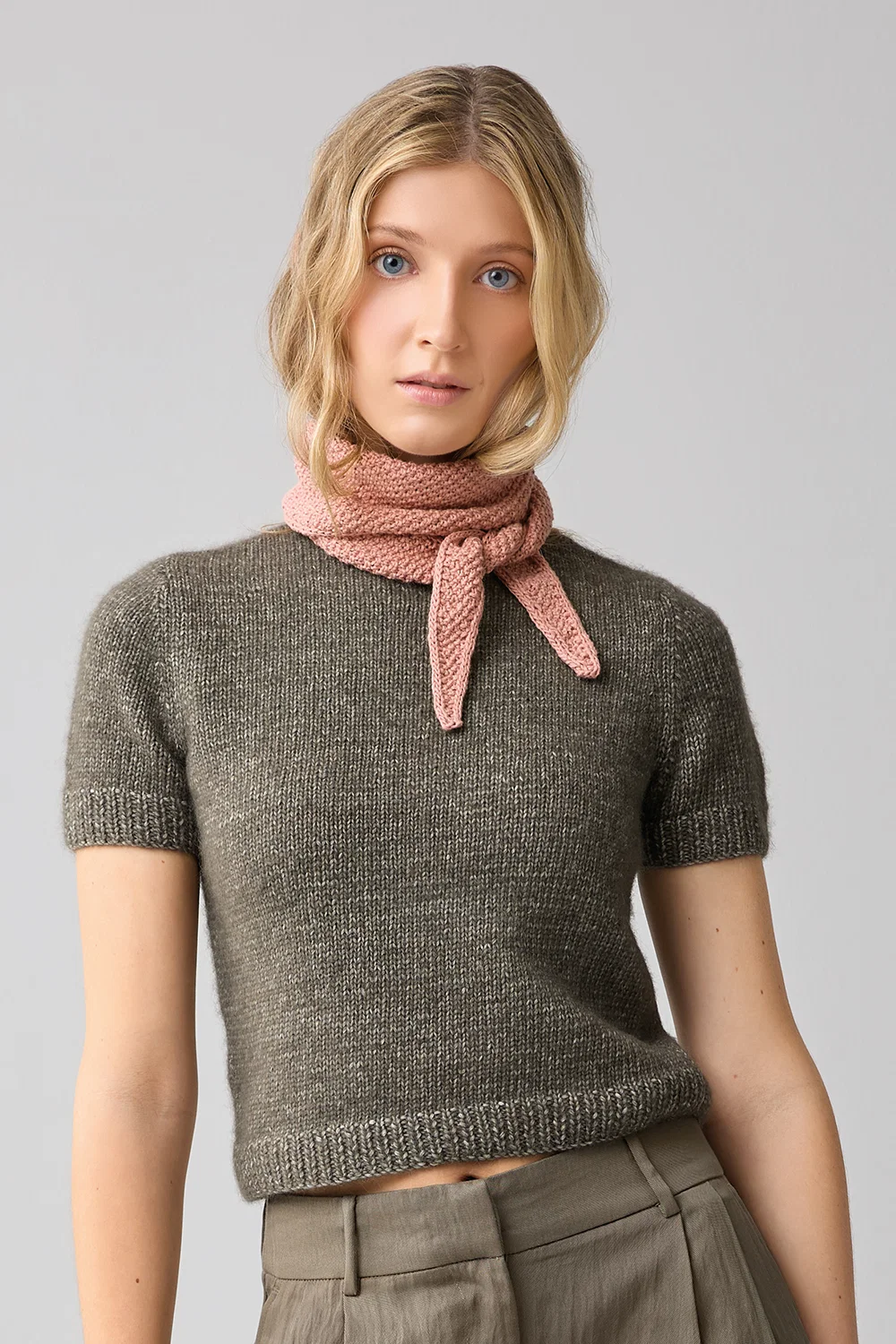 Strickset Tuch