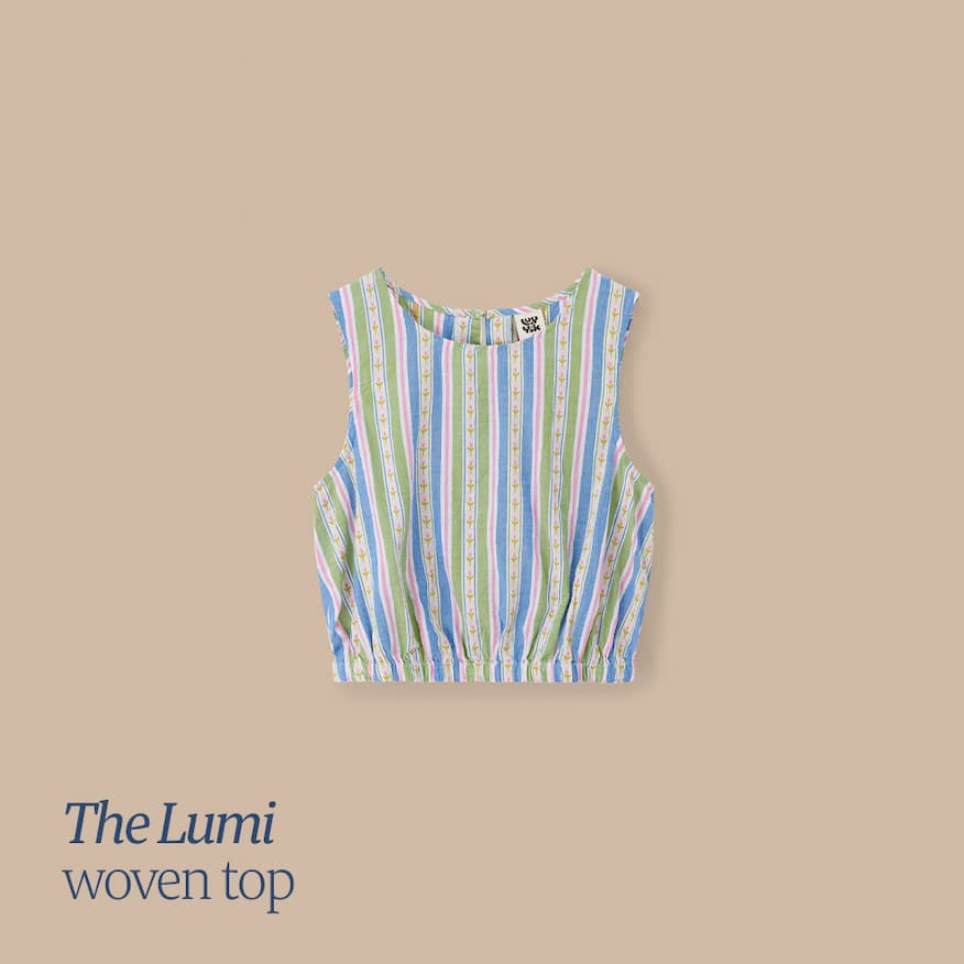 The Lumi woven top