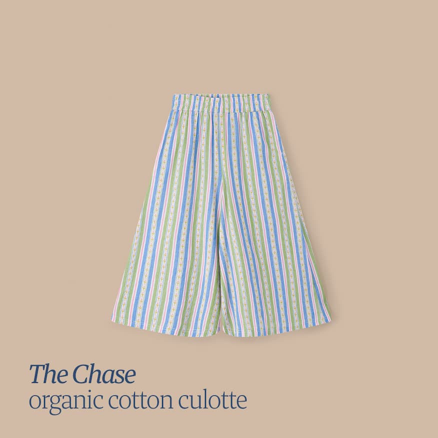 The Chase organic cotton culotte