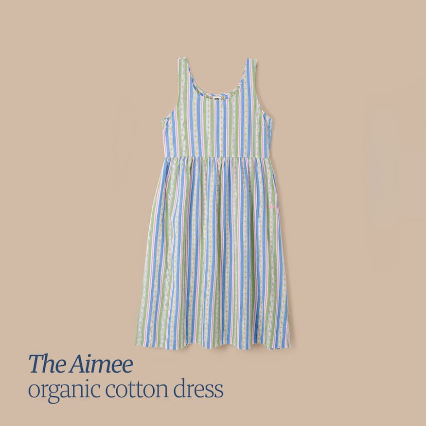 The Aimee organic cotton dress