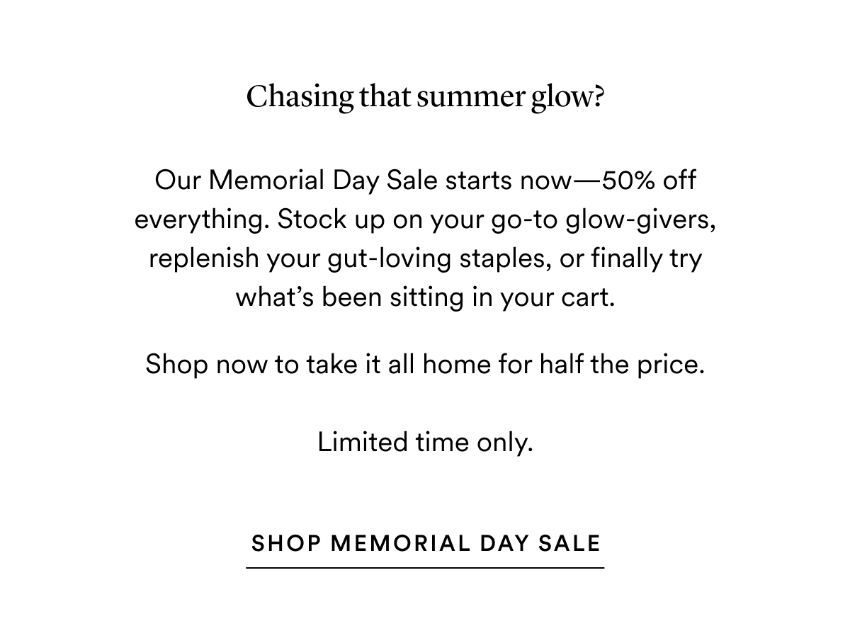 The Beauty Chef: 50% off sitewide