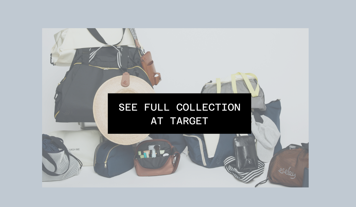the smart stuff Easy-access double-zip top Divided shoe compartment Trolley sleeve for luggage Hidden front zip pocket Expandable  TAP TO SHOP SEE FULL COLLECTION AT TARGET