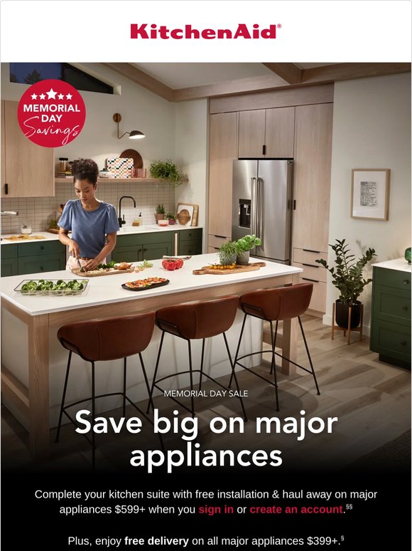 Major appliance savings are calling 📞