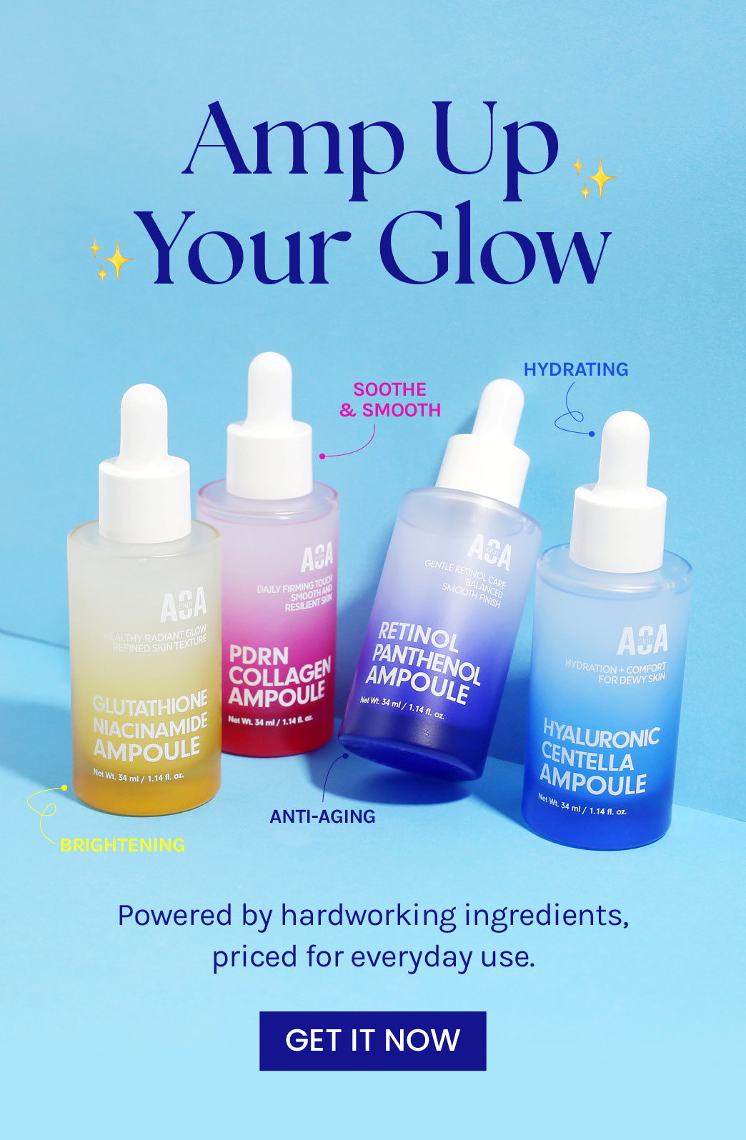 Meet the ampoules doing the most for your skin.