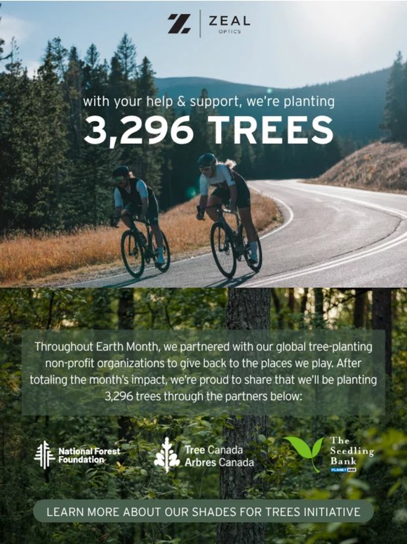 We're Planting 3,296 Trees! 🌲