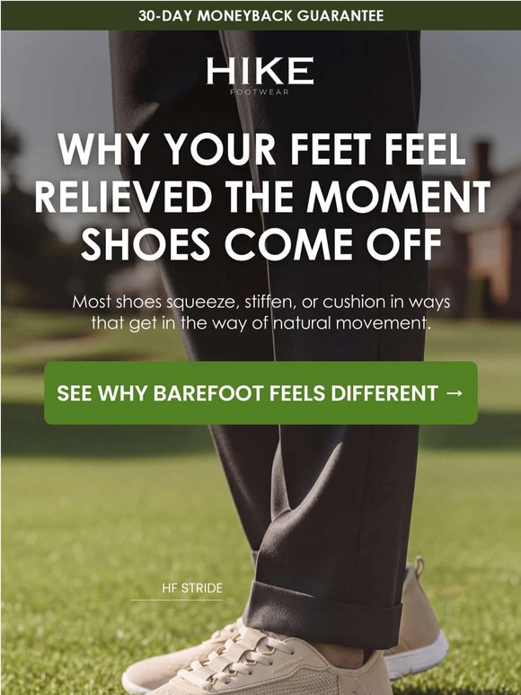 Health Advantages of Wearing Barefoot Shoes
