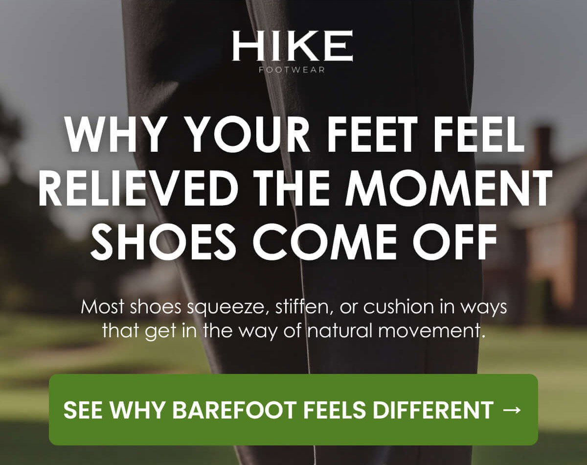 WHY YOUR FEET FEEL RELIEVED THE MOMENT SHOES COME OFF