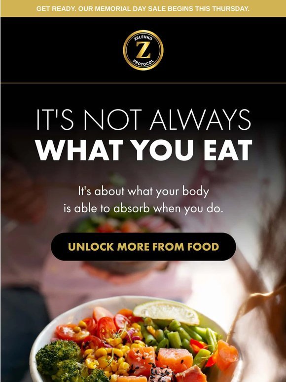 The Missing Step In Your Diet
