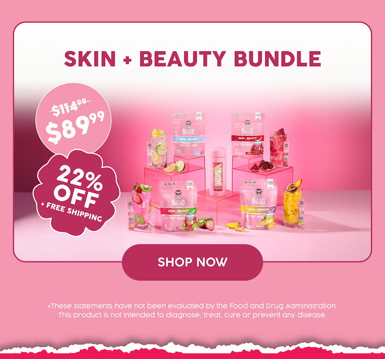 Skin + Beauty Bundle | 22% Off + Free Shipping | Shop Now | *These statements have not been evaluated by the Food and Drug Administration. This product is not intended to diagnose, treat, cure or prevent any disease. 