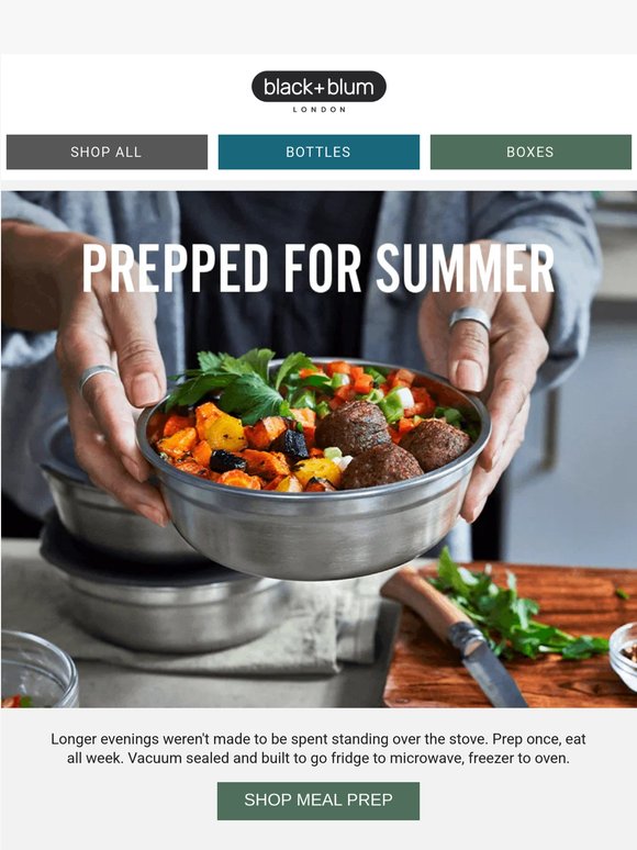 Meal prep, made for summer