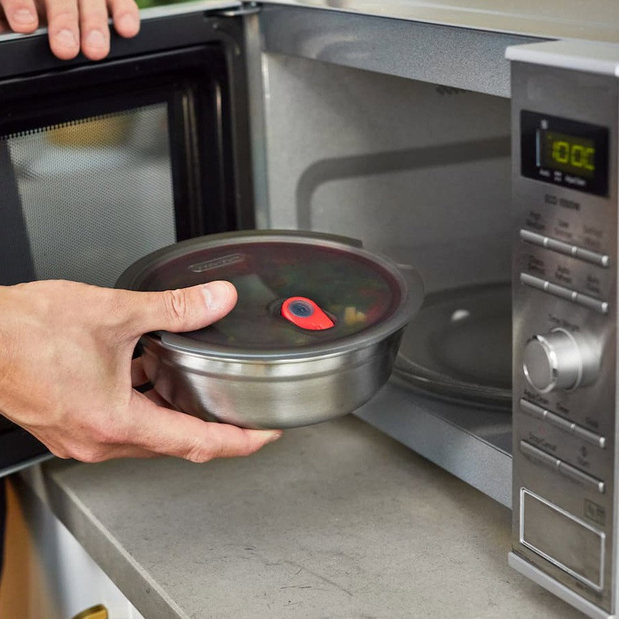 Meal prep in the microwave